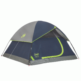 Coleman Sundome&reg; 4-Person Camping Tent - Navy Blue &amp; Grey